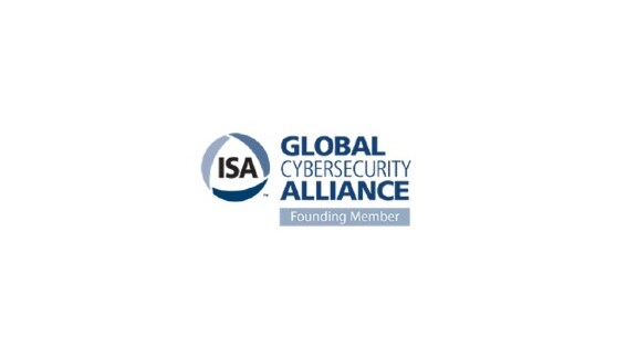 Logo depicting membership in the ISA Global Cybersecurity Alliance