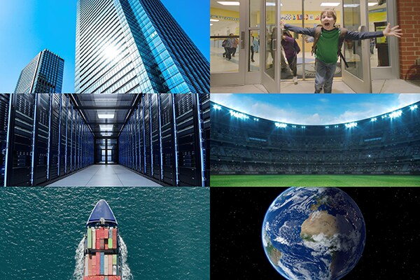 Did you know we're in 90% of the world's most iconic buildings? From smart technologies in shopping malls to advanced surveillance systems onboard container vessels, we are there.