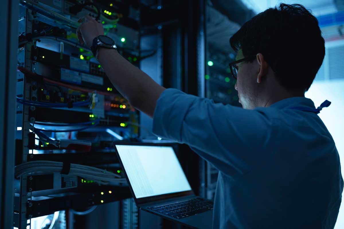 Data center IT staff