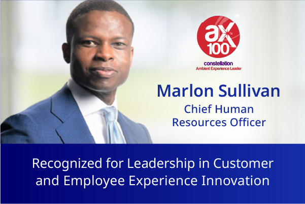 Marlon Sullivan recognized for leadership in customer and employee experience by Constellation Research