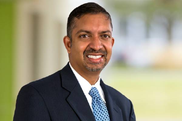 Headshot of Vijay Sankaran, Vice President and Chief Technology Officer, Johnson Controls
