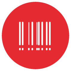 icon of barcode lines