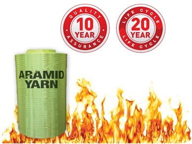 aramid yarn fire seals