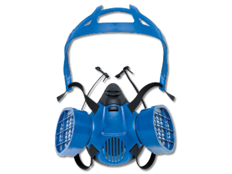 Half-mask respirator