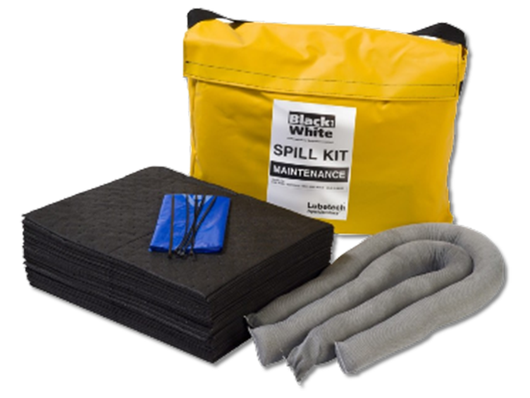 Lubetech maintenance vinyl holdall spill kit