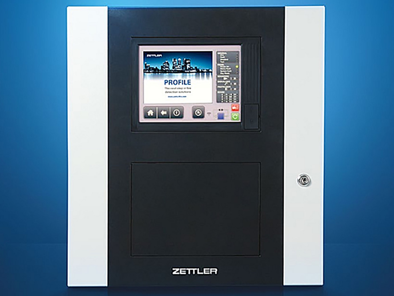 ZETTLER addressable fire control panel