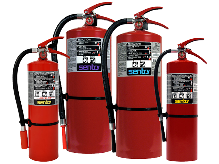 ANSUL Stored pressure hand portable fire extinguishers