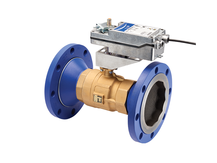 A Flanged Ball Valve two and a half to six inch