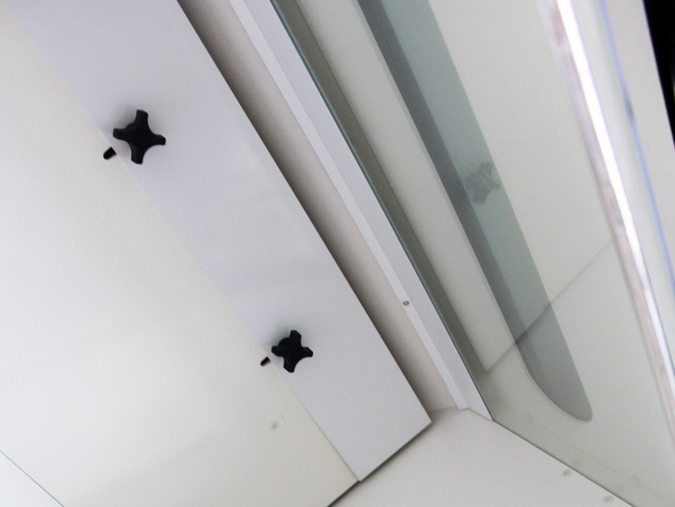 Close-up of a ceiling in a laboratory