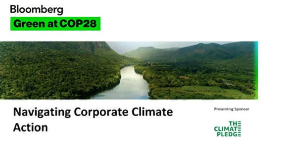 Bloomberg Green at COP28 logo