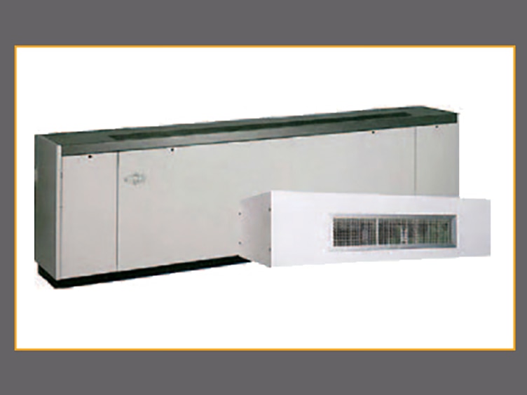 Displacement Ventilation devices that provide quiet heating and cooling