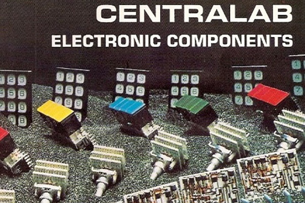 Cover of a Centralab Electronic Components catalog