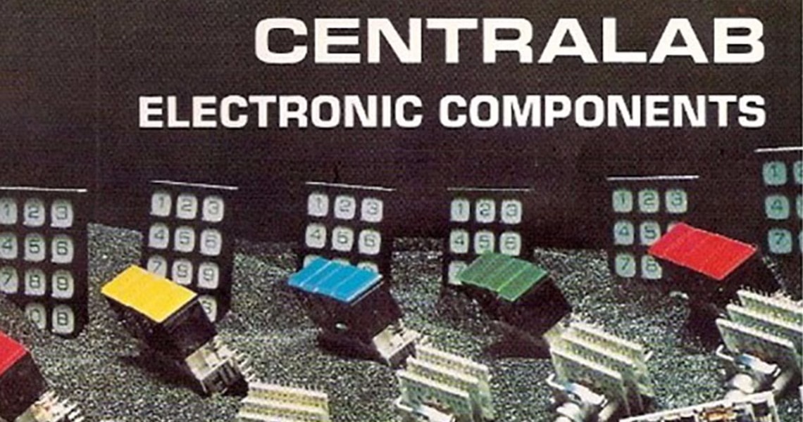 Cover of a Centralab Electronic Components catalog