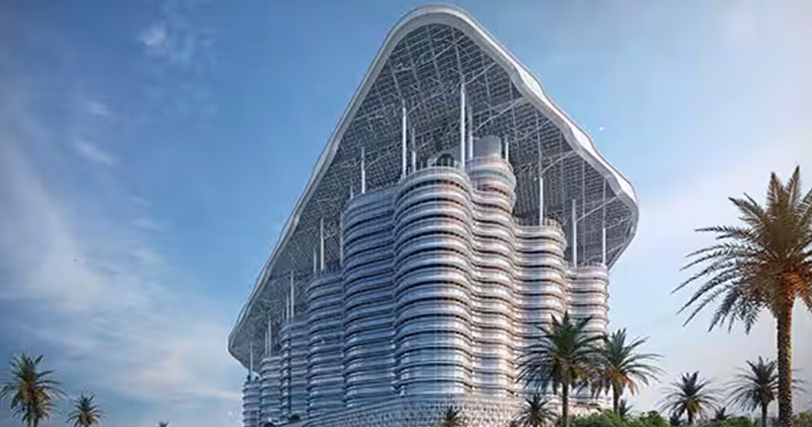 Al Shera’a building, in Dubai, United Arab Emirates