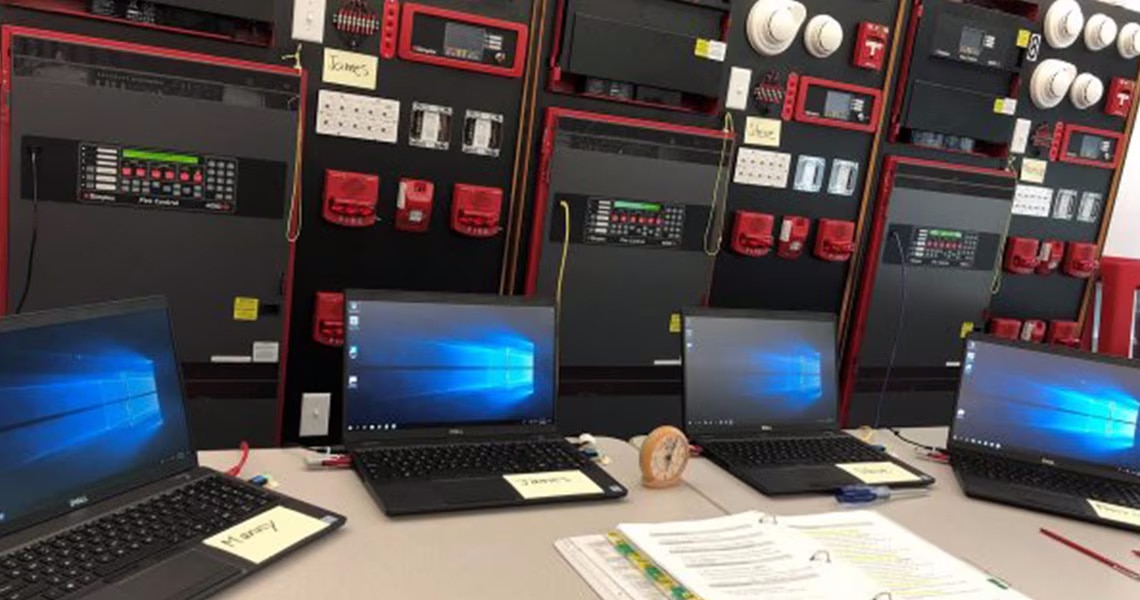 Fire Detection and Technical Learning program brings seasoned, highly-skilled technicians to the industry