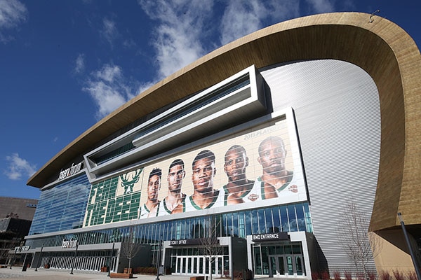 Milwaukee Bucks Arena prepped for the playoffs