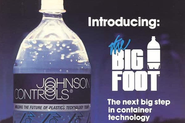 Advertisement of The Big Foot bottle