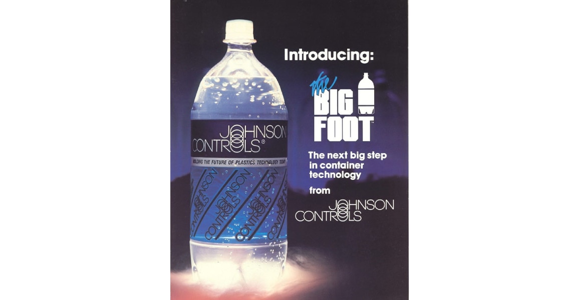 Advertisement of  The Big Foot bottle