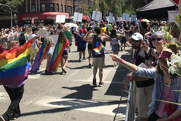 Chicago Pride Parade, submitted by Benjamin Le Roy, based in Chicago, Illinois, USA.