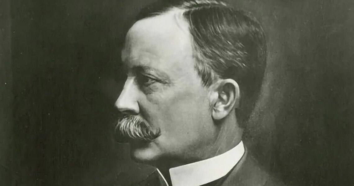 Profile view of Warren Seymour Johnson, founder of Johnson Controls