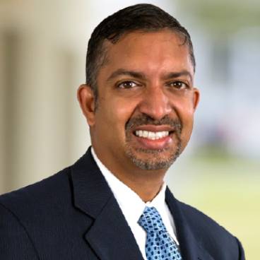 Headshot of Vijay Sankaran, Vice President and Chief Technology Officer, Johnson Controls