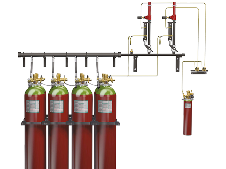 INERGEN 300 Bar System product for fire suppression