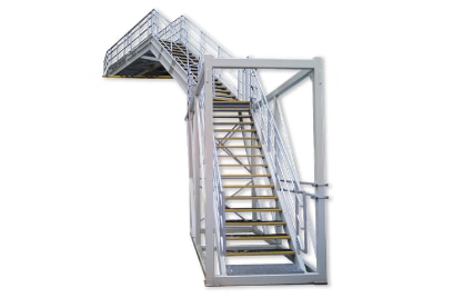 A stairtower unit for bridge systems