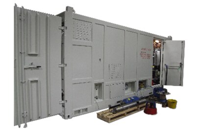 An intervention workover controls system unit
