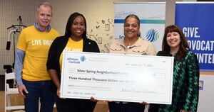 George Oliver distributing  "Smart and Healthy Neighborhood" grants for Milwaukee-area nonprofit organizations