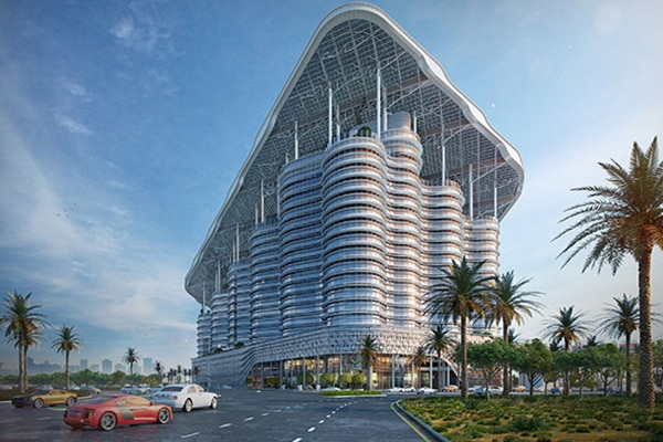 Al Shera’a building in Dubai, United Arab Emirates