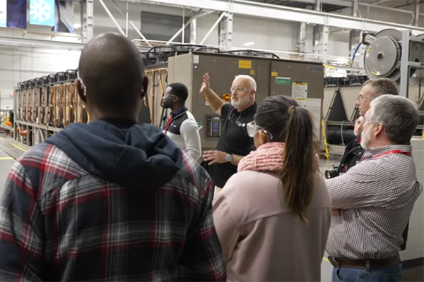 Local College Students Visit Johnson Controls Advanced Development and Engineering Center 