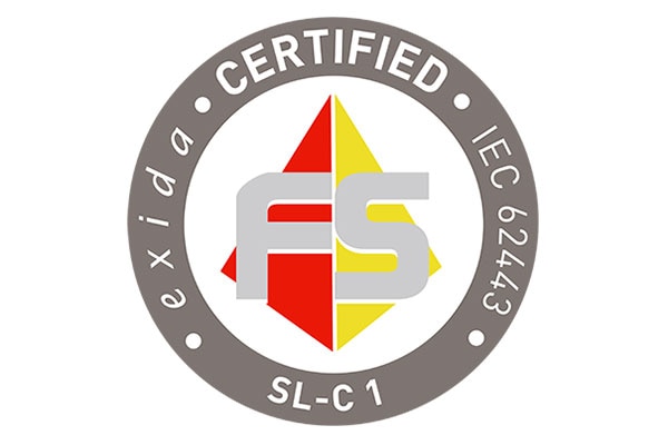 Seal depicting ISASecure certification
